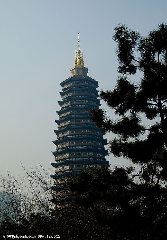 常州天宁宝塔图片