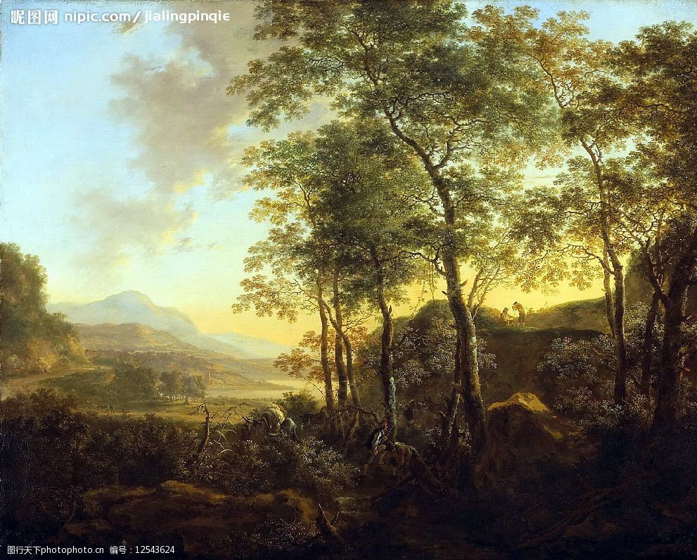 关键词:欧洲油画风景 之一 欧洲 油画 风景 西方绘画 文化艺术 绘画