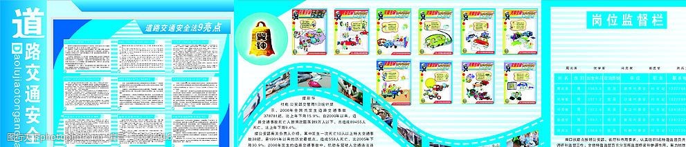 道路交通安全宣传展板图片