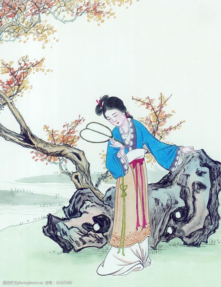 古典仕女图图片