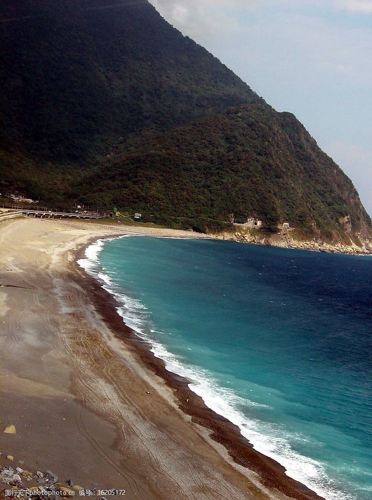 深蓝色 海洋 台湾 花莲 自然景观 山水风景 摄影图库 72dpi jpg