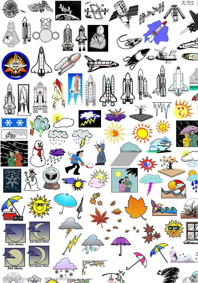 航空天气符号图片