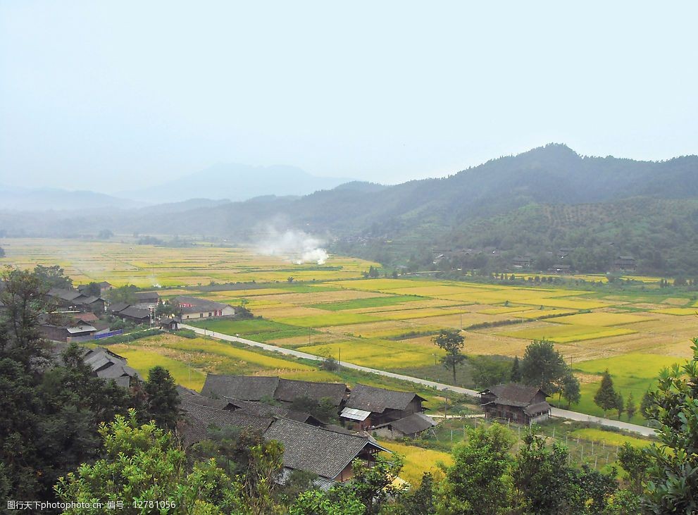 湘西田园风光图片