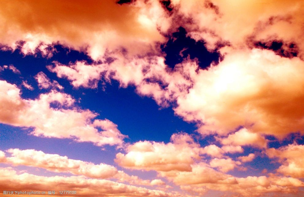 蓝天彩云图片