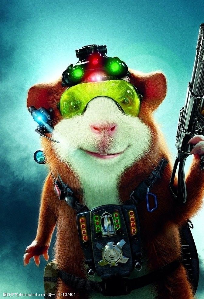 电影海报豚鼠特攻队图片