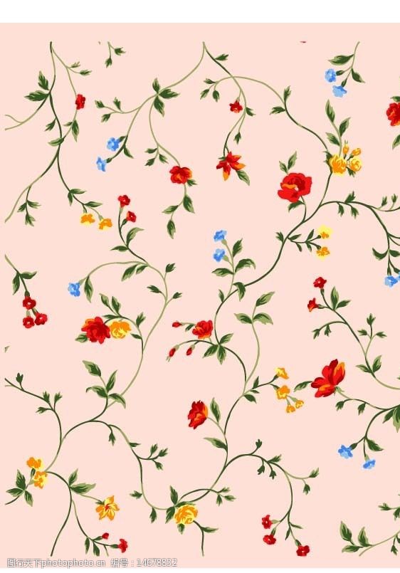 韩国典雅花纹图片