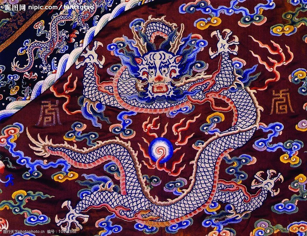 单龙戏珠图图片