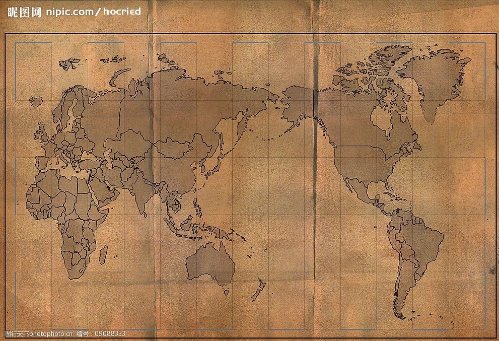 复古世界板块图片