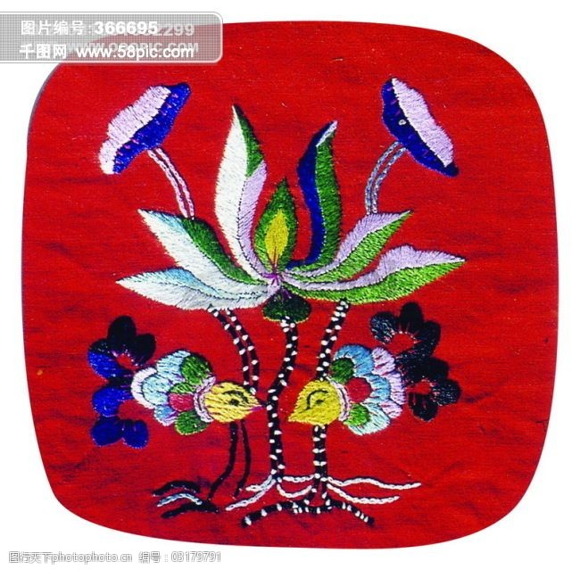 中華刺繡繡花布藝民間藝術psd分層素材源文件中國傳統元素整合圖庫