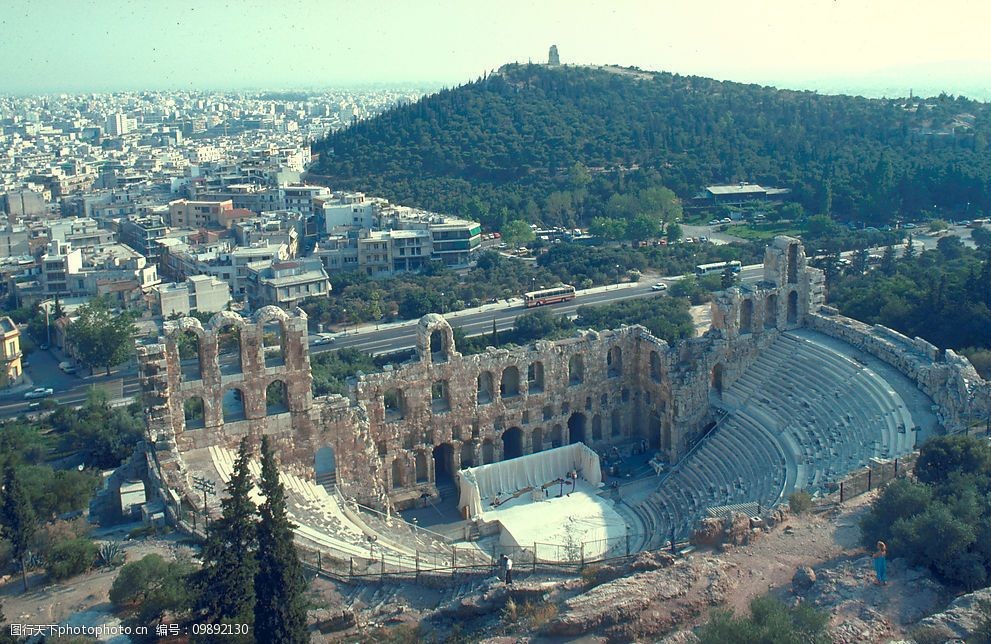 欧式斗牛场图片