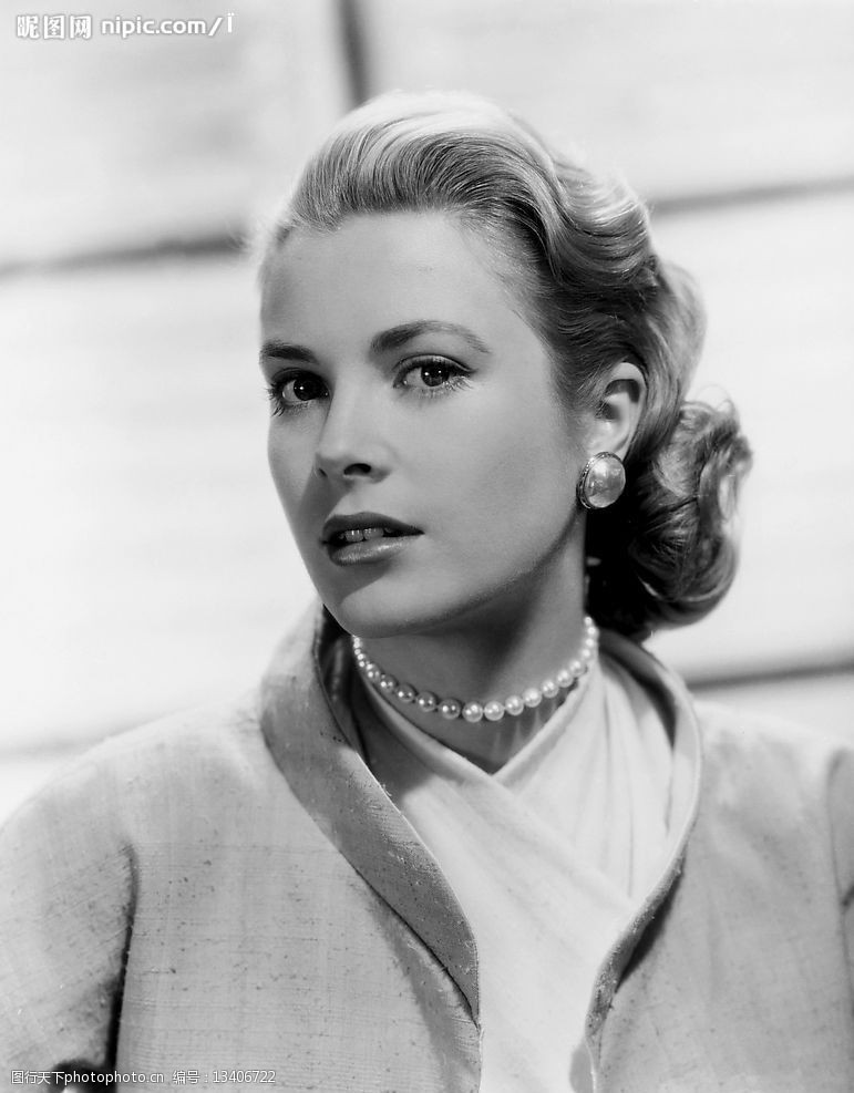 怀旧照片明星格蕾丝·凯利图片图片-图行天下图库