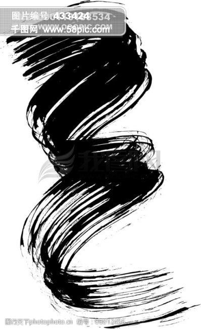 cdr矢量图精美底图花纹墨纹花边