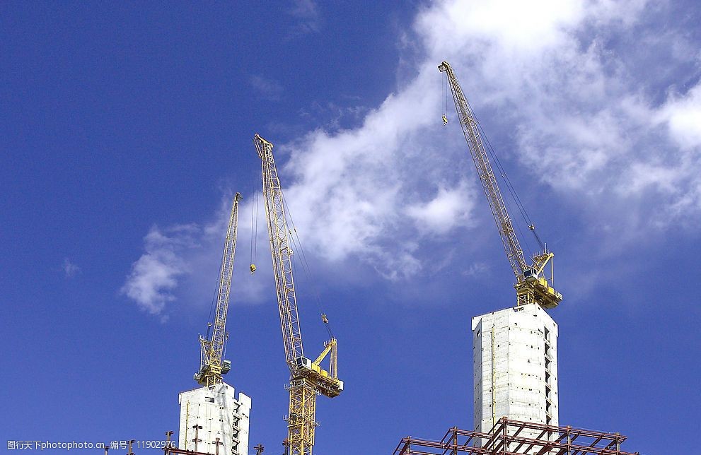 建造中的大楼图片