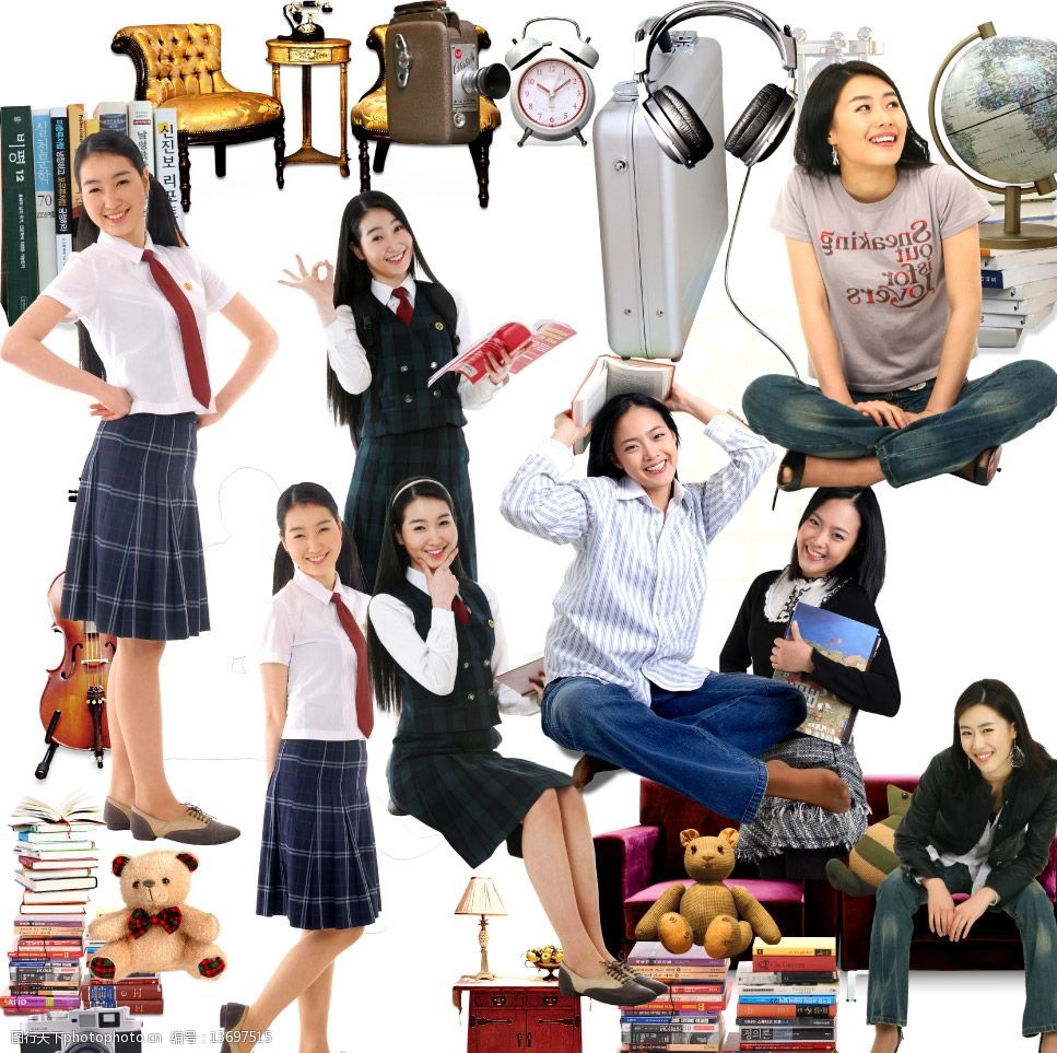 女大学生2图片