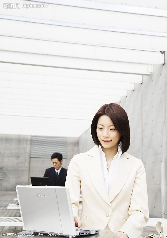城市白领职业人物图片