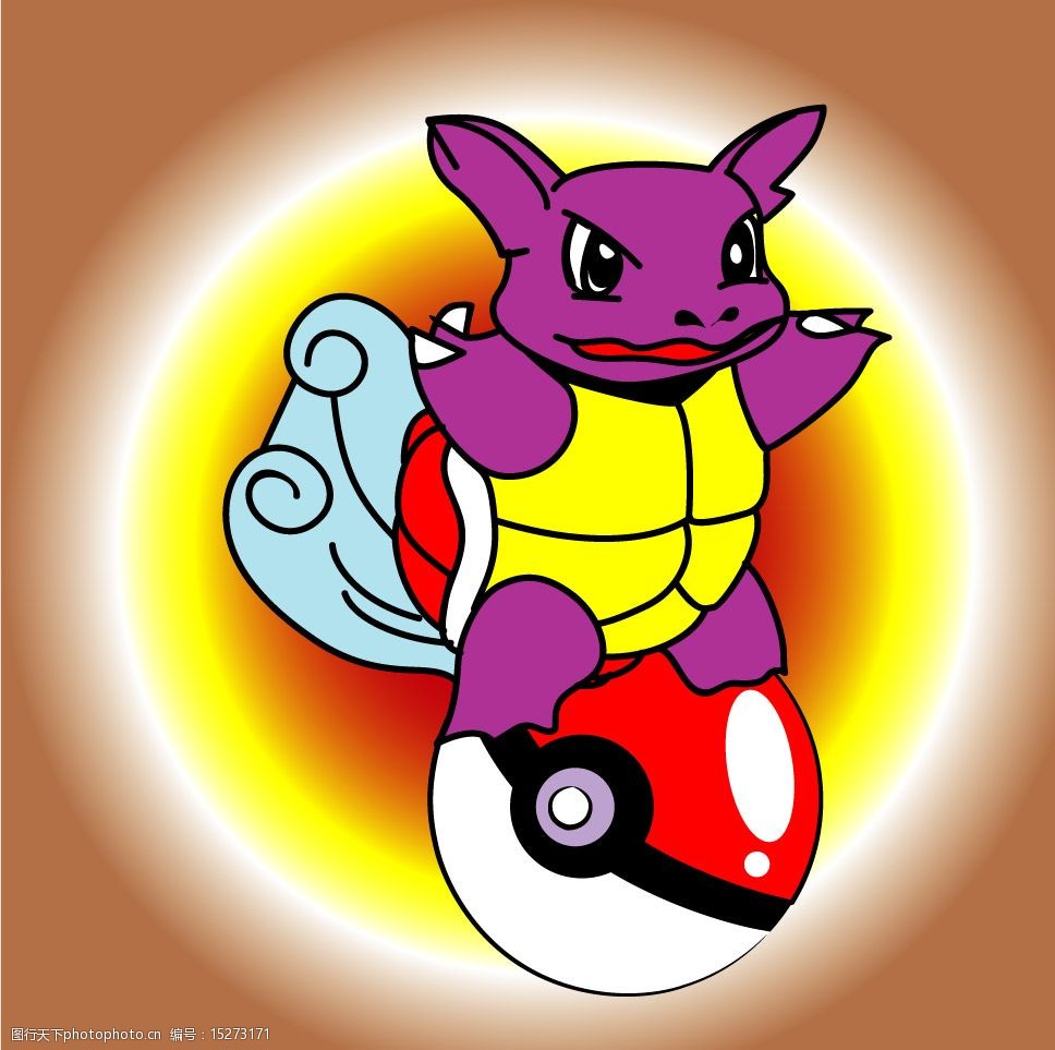 口袋妖怪矢量图图片