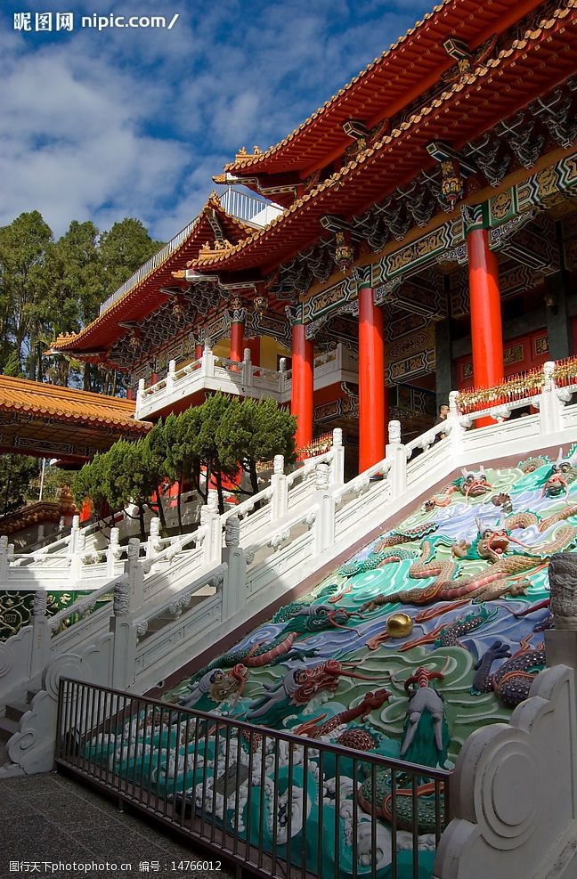 台湾南投县:日月潭文武庙图片