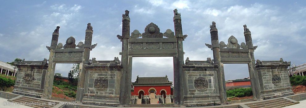 净乐宫棂星门图片