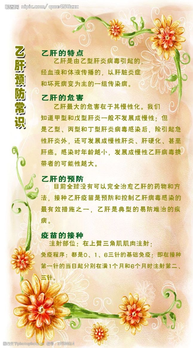 意愿健康宣传展板一乙肝知识宣传图片