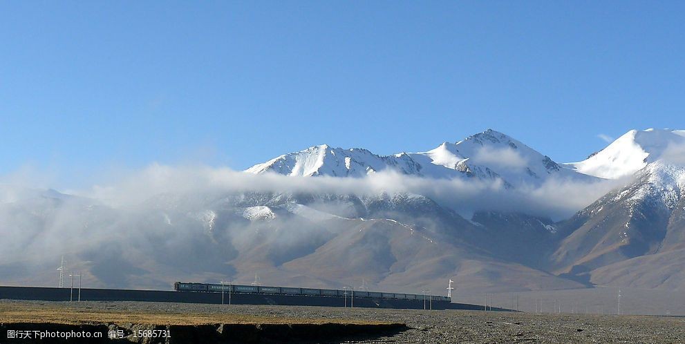 青藏铁路高清大图图片