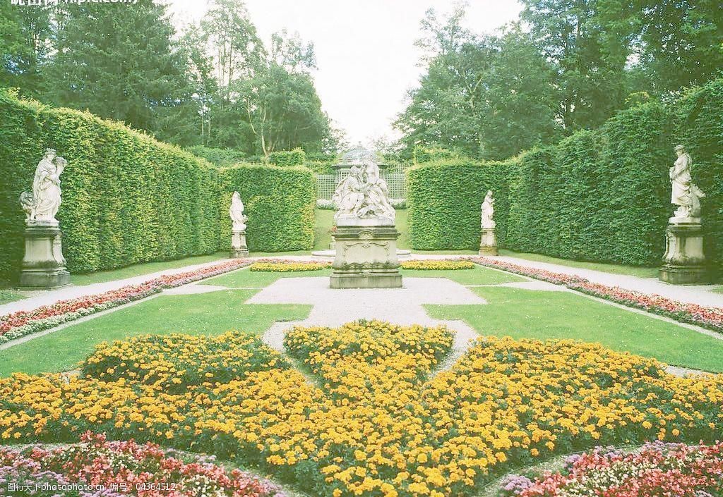 欧式花园图片
