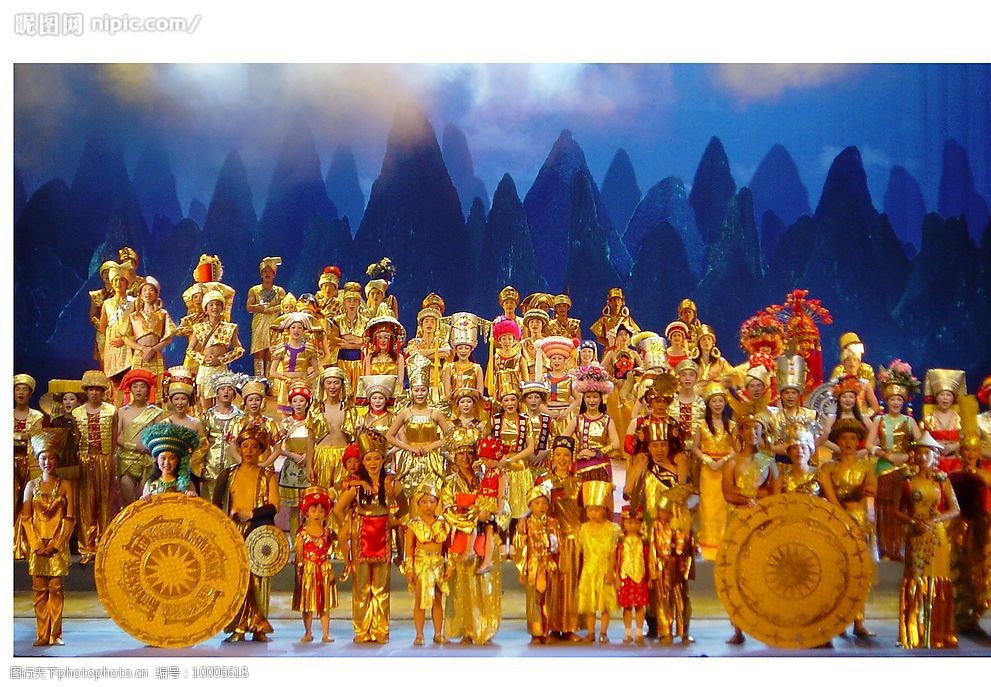 广西民族音画《八桂大歌》剧照图片图片-图行天下图库