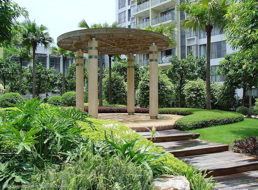 中海康城小区花园图图片