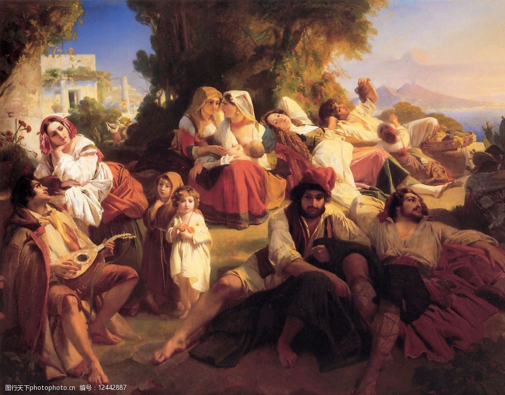 欧洲绘画艺术图片