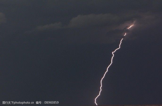 乌云闪电图片 图行天下素材网