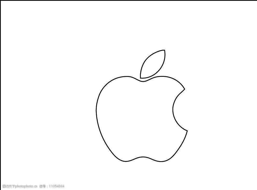 苹果软件图标简笔画图片