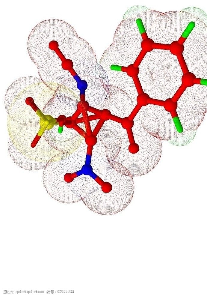 分子立体结构示意图图片