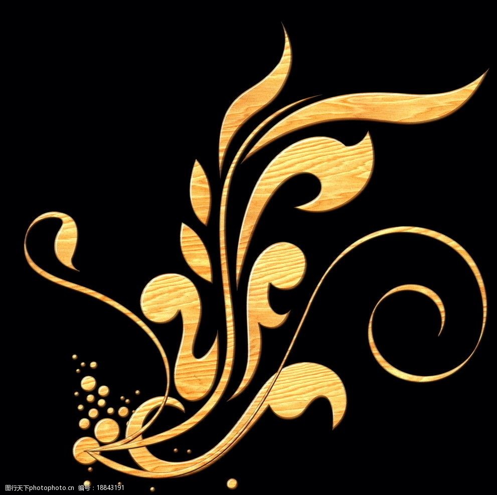 精美典雅花纹暗纹图片